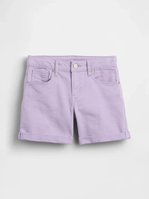 Midi-shorts i denim för barn