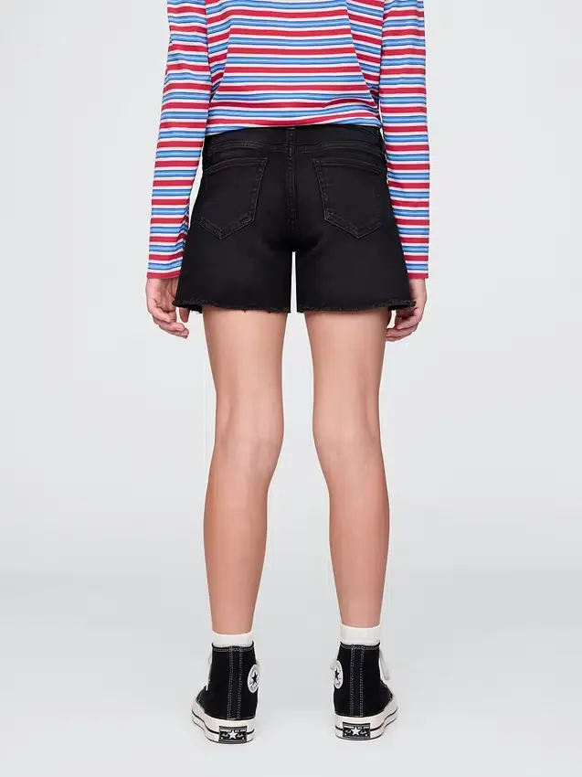 Midi-shorts i denim för barn
