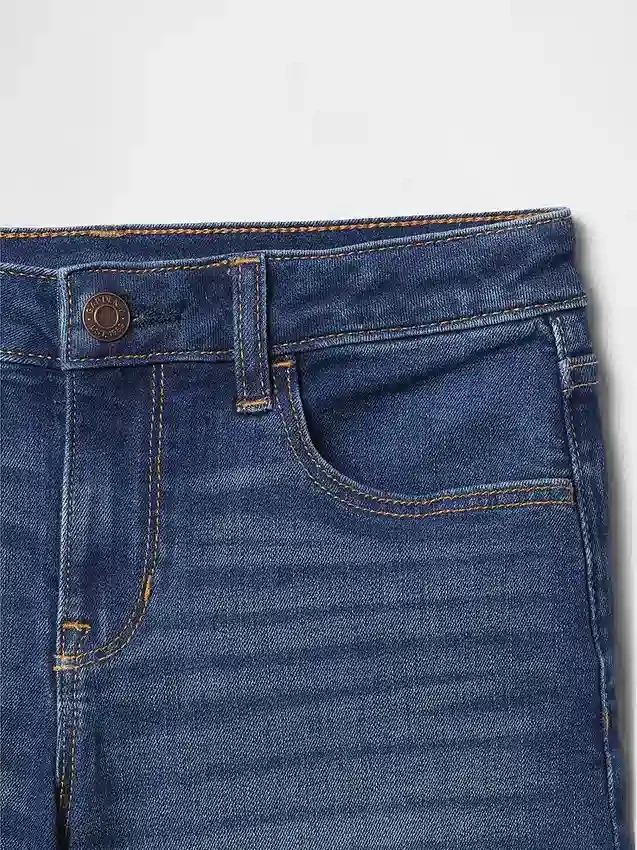 Midi-shorts i denim för barn