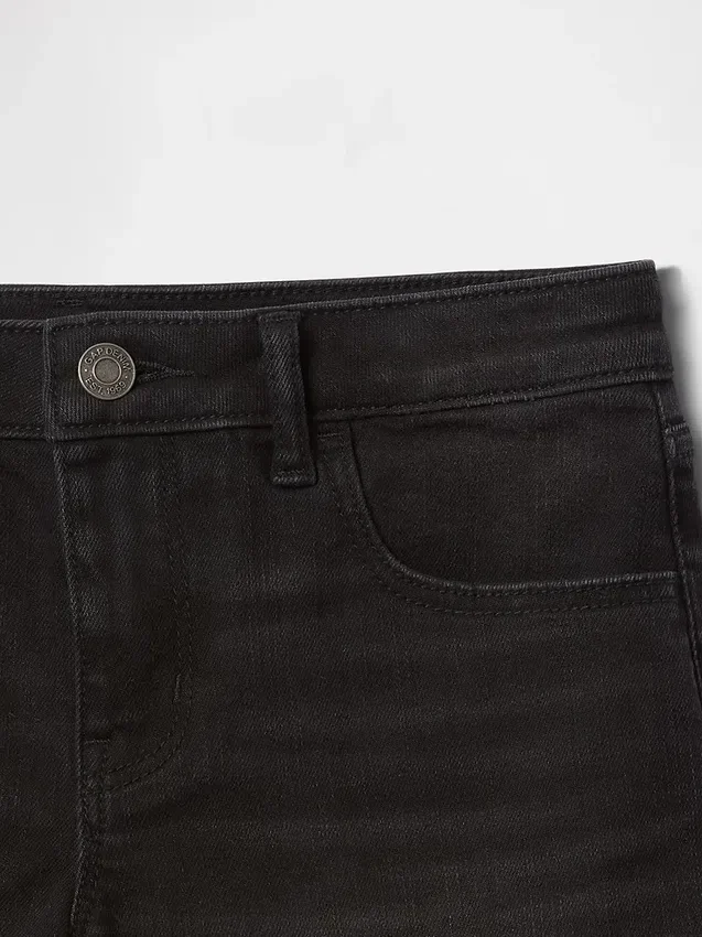 Midi-shorts i denim för barn