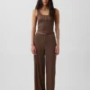 Mini Rib Lace Henley pyjamas-linne