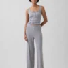 Mini Rib Lace Henley pyjamas-linne