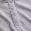Mini Rib Lace Henley pyjamas-linne