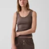Mini Rib Lace-Trim pyjamaslinne