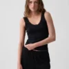 Mini Rib Lace-Trim pyjamaslinne