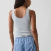 Mini Rib Lace-Trim pyjamaslinne