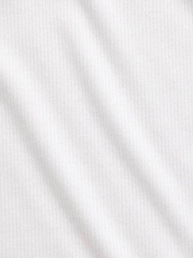Mini Rib Lace-Trim pyjamaslinne