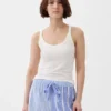 Mini Rib Pj Tank Top