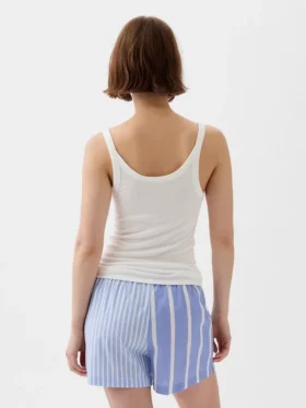 Mini Rib Pj Tank Top