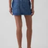 Minikjol i denim