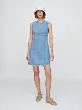 Miniklänning i denim