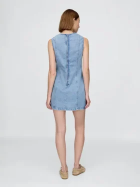 Miniklänning i denim