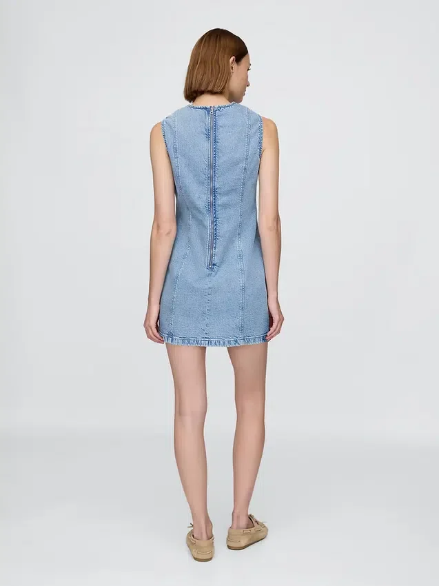 Miniklänning i denim