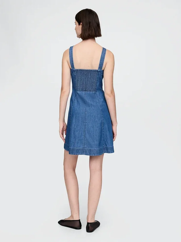Miniklänning i denim