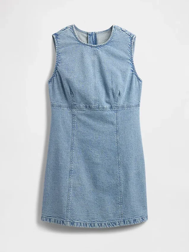 Miniklänning i denim