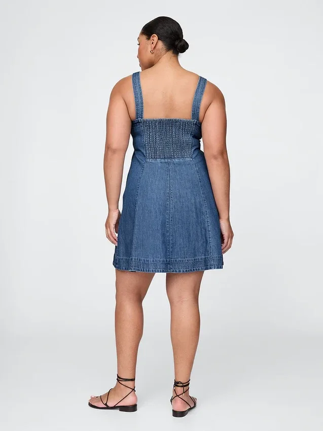 Miniklänning i denim