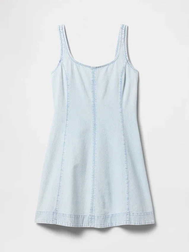 Miniklänning i denim