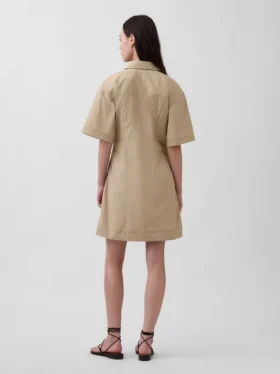Miniklänning i poplin