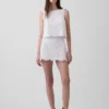 Miniskort i öljettspets