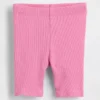 Mix & Match-cykelshorts i ribbad bomull för Baby & Småbarn