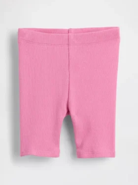 Mix & Match-cykelshorts i ribbad bomull för Baby & Småbarn