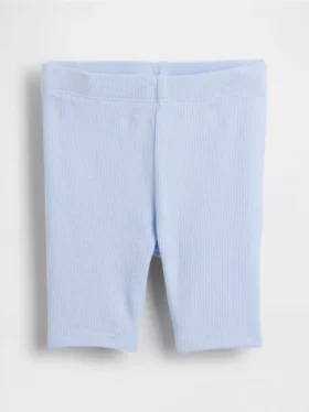 Mix & Match-cykelshorts i ribbad bomull för Baby & Småbarn
