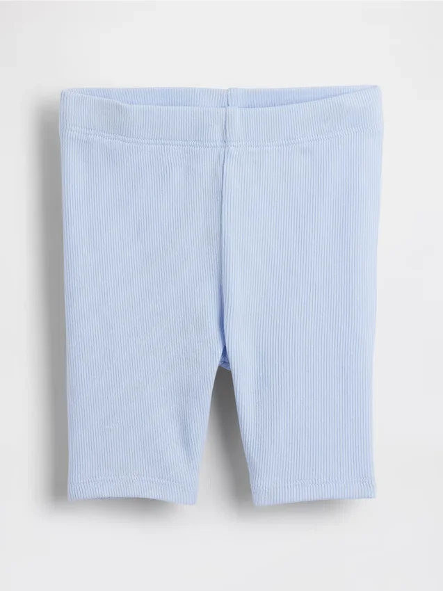Mix & Match-cykelshorts i ribbad bomull för Baby & Småbarn
