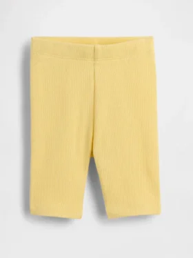 Mix & Match-cykelshorts i ribbad bomull för Baby & Småbarn