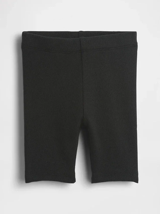 Mix & Match-cykelshorts i ribbad bomull för Baby & Småbarn