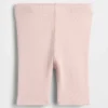 Mix & Match-cykelshorts i ribbad bomull för Baby & Småbarn