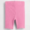 Mix & Match-cykelshorts i ribbad bomull för Baby & Småbarn