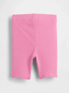 Mix & Match-cykelshorts i ribbad bomull för Baby & Småbarn