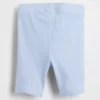 Mix & Match-cykelshorts i ribbad bomull för Baby & Småbarn