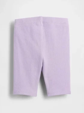 Mix & Match-cykelshorts i ribbad bomull för Baby & Småbarn