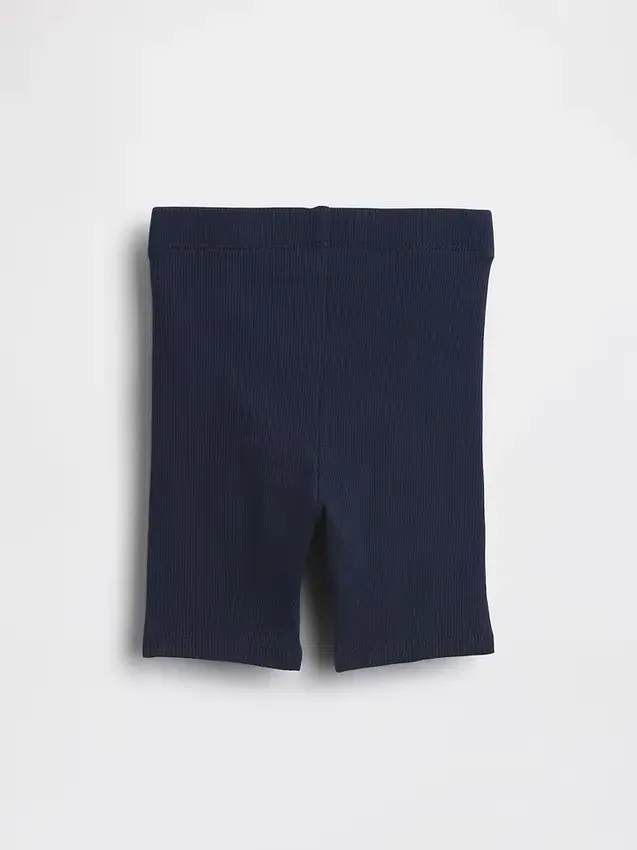Mix & Match-cykelshorts i ribbad bomull för Baby & Småbarn