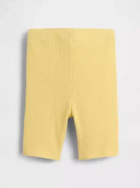 Mix & Match-cykelshorts i ribbad bomull för Baby & Småbarn