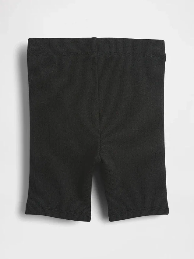 Mix & Match-cykelshorts i ribbad bomull för Baby & Småbarn