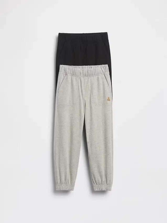 Mix & Match-joggingbyxor med dragkedja för Baby & Småbarn (2-pack)