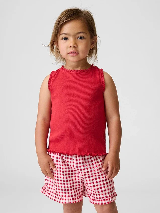 Mix & Match-linne i ribbad bomull för Baby & Småbarn