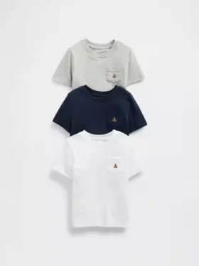 Mix & Match-T-shirt för Baby & Småbarn (3-pack)