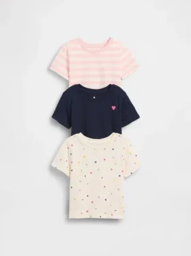Mix & Match-T-shirt för Baby & Småbarn (3-pack)