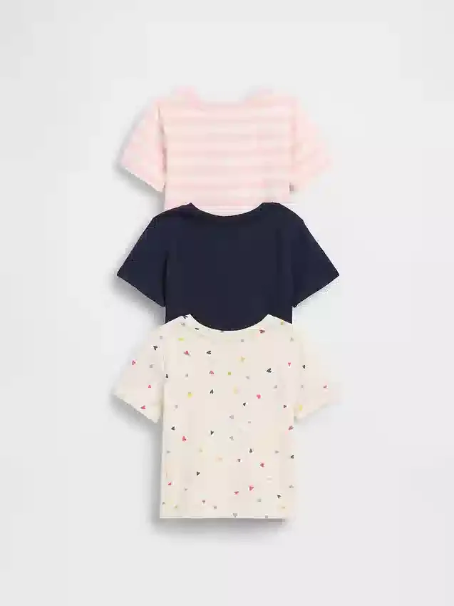 Mix & Match-T-shirt för Baby & Småbarn (3-pack)