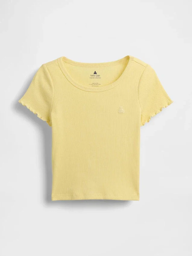Mix & Match-T-shirt i ribbstickat för Baby & Småbarn