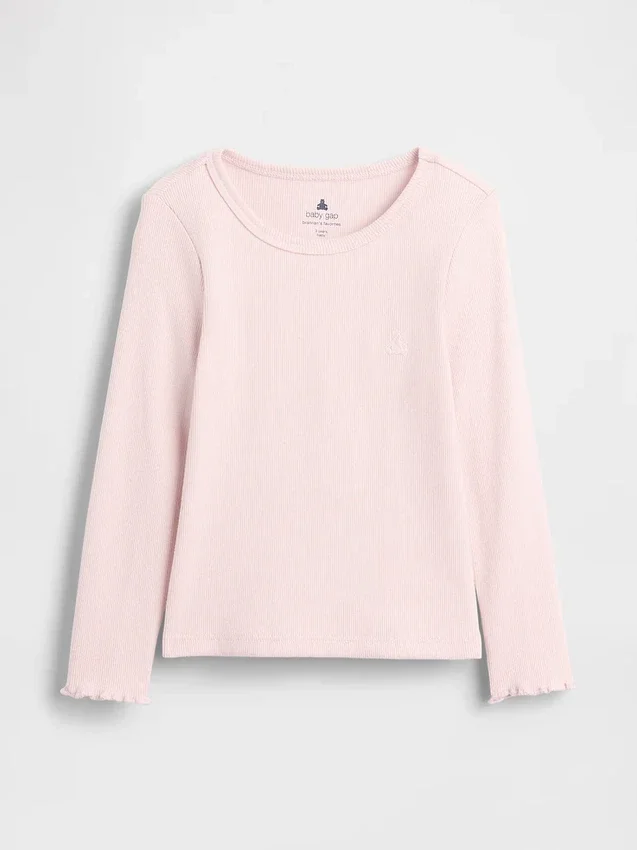 Mix & Match-T-shirt i ribbstickat för Baby & Småbarn