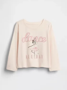 Mix & Match-T-shirt med avslappnad passform och tryck för Baby & Småbarn
