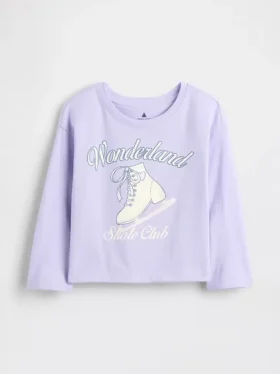 Mix & Match-T-shirt med avslappnad passform och tryck för Baby & Småbarn