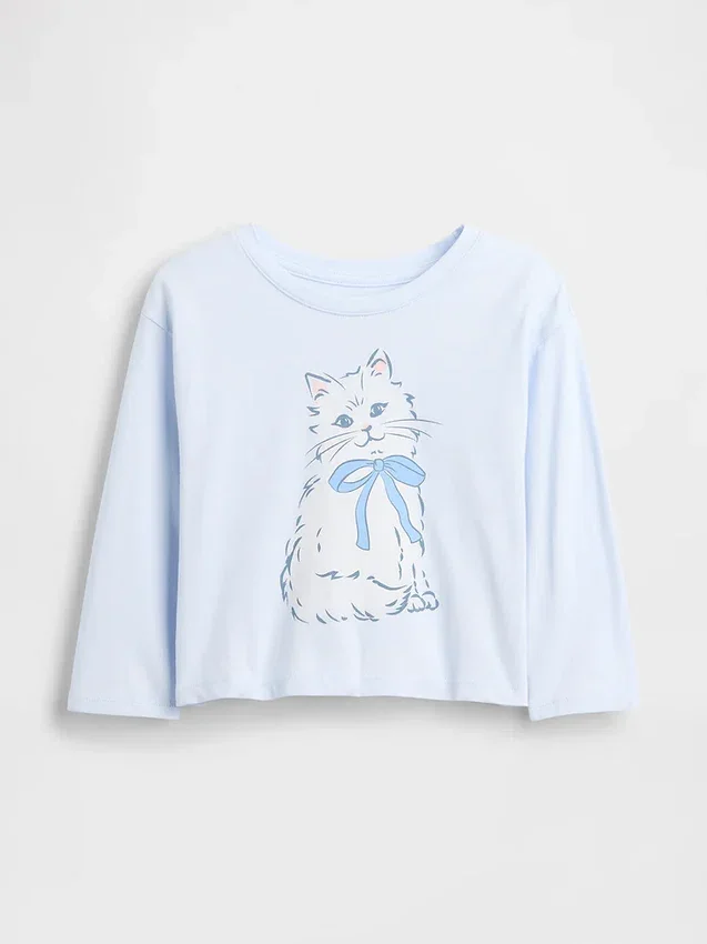 Mix & Match-T-shirt med avslappnad passform och tryck för Baby & Småbarn
