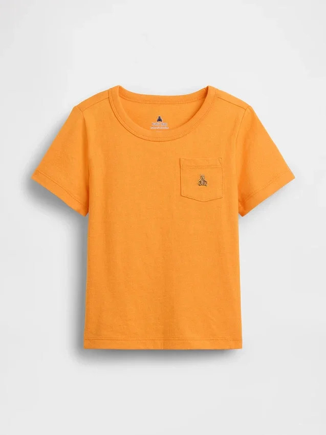 Mix & Match-T-shirt med ficka för Baby & Småbarn