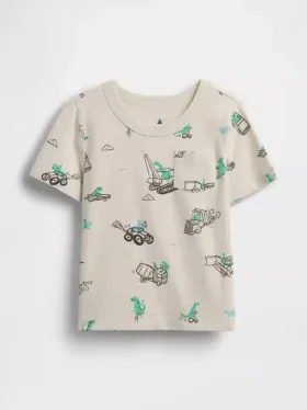 Mix & Match-T-shirt med ficka för Baby & Småbarn