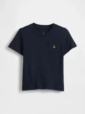Mix & Match-T-shirt med ficka för Baby & Småbarn